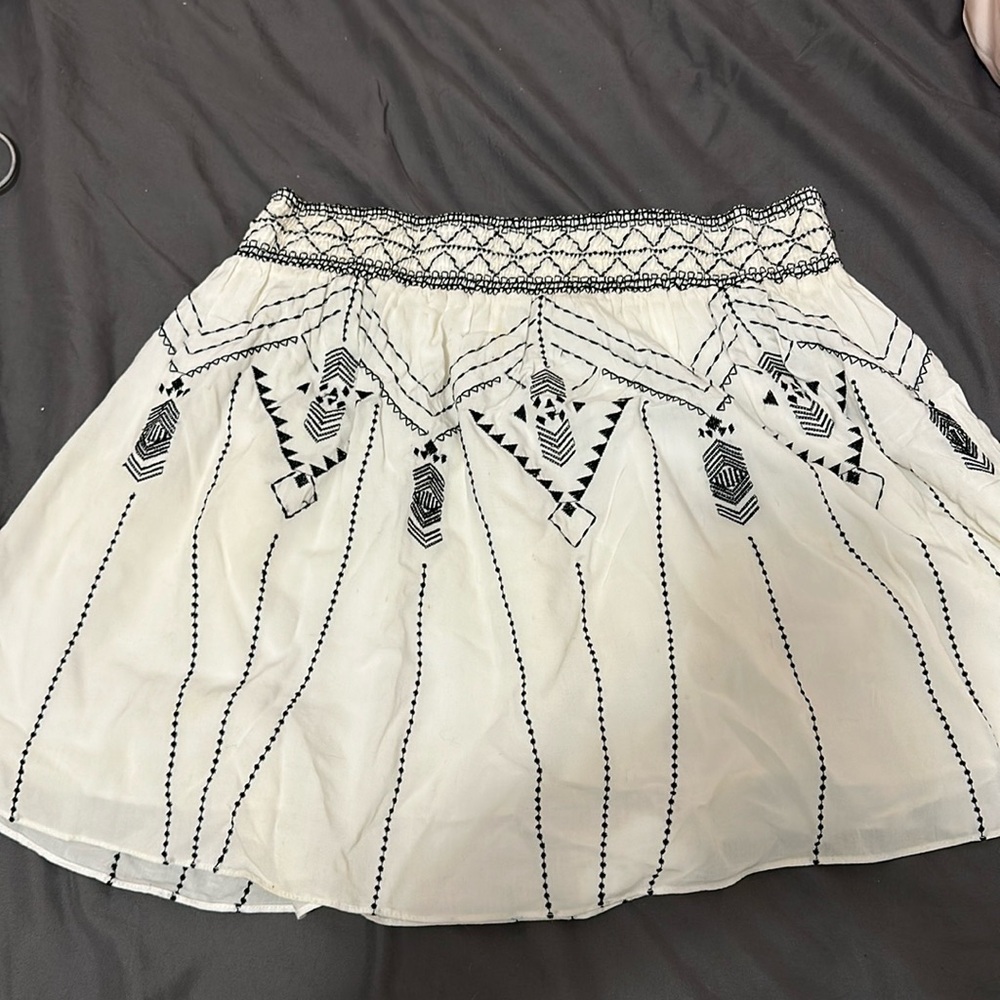 Parker tribal print mini skirt xs